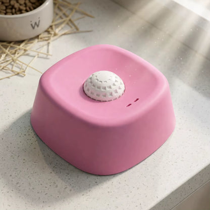 Dog Lick Bowl Slow Feeder Dog Bowl Non-Slip Lick Toy Liquid with Rolling Ball Interactive Treats Bone Broth Ice Cream Yogurt Toy